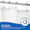 Kenney Mfg Medium Weight Embossed PEVA Shower Liner, 70" W x 72" H, Clear KN61151 - alternate 2